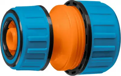 GRINDA PROLine TM-X, 1/2″ x 3/4″, переходная, муфта ремонтная, для шланга, из ударопрочного пластика с TPR наличный и безналичный расчет
