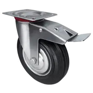 Промышленное поворотное колесо с тормозом SCb 80 наличный и безналичный расчет