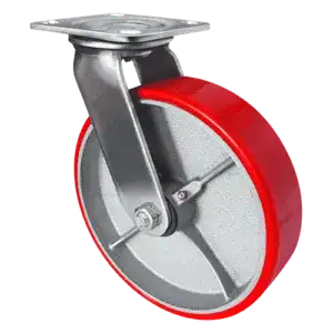 Большегрузное полиуретановое поворотное колесо SCp 42 наличный и безналичный расчет