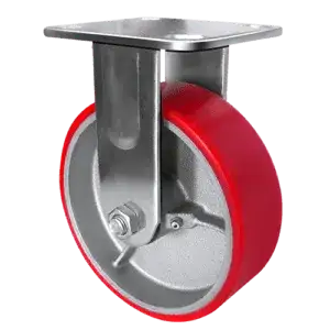 Большегрузное полиуретановое неповоротное колесо FCp 63 наличный и безналичный расчет