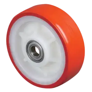 Большегрузное полиуретановое колесо на ось ZBP 55 наличный и безналичный расчет