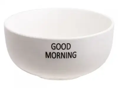 Миска керамическая, 500 мл, Good morning,  PERFECTO LINEA наличный и безналичный расчет