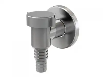 Сифон для стиральной машины наружный хромированный, Alcaplast наличный и безналичный расчет