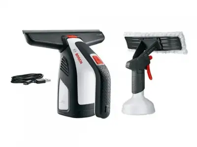 Аккум. стеклоочиститель BOSCH GlassVAC в кор. + аксессуары (3.6 В, 1 акк., 2.0 А/ч, Li-Ion, 0.10 л, самоочистка: нет) наличный и безналичный расчет