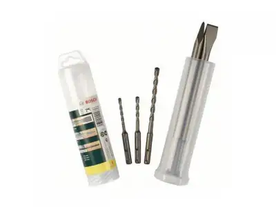 Набор 3 сверла и 2 зубила SDS+ (BOSCH) наличный и безналичный расчет