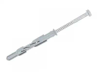 Дюбель рамный(фасадный) 10х160 мм нейлон, потай, с шурупом (25 шт в карт. уп.) STARFIX наличный и безналичный расчет