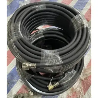 Шланг резиновый 6х12мм для подкачки грузовых шин  9 метров с наконечником и штуцером (барашек) "H-D" наличный и безналичный расчет