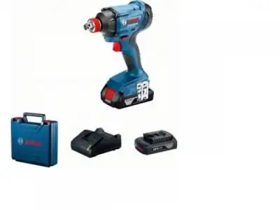 Аккум. ударный гайковерт BOSCH GDX 180-LI в чем. (18.0 В, 2 акк., 2.0 А/ч Li-Ion, 180 Нм) наличный и безналичный расчет