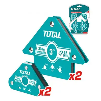 Уголки магнитные для сварки TOTAL TAMWH4062 (4 шт) наличный и безналичный расчет