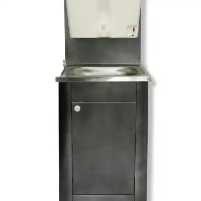 Умывальник «Метлес»  (античное серебро) с водонагревателем  Элбэт «ЭВБО-17» наличный и безналичный расчет