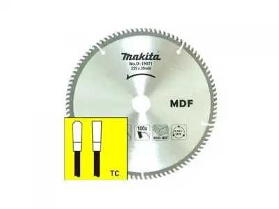 Диск пильный 255х30 мм 100 зуб. по дереву MDF MAKITA ( твердоспл. зуб) наличный и безналичный расчет