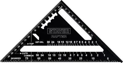 STAYER 170 мм, 5-в-1, Универсальный кровельный угольник (34306-17) наличный и безналичный расчет