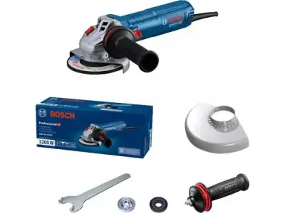 Одноручная углошлифмашина BOSCH GWS 12-125 S в кор. (1200 Вт, диск 125х22 мм) наличный и безналичный расчет
