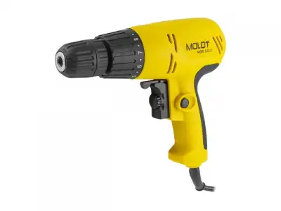 Дрель-шуруповерт MOLOT MDR 1013 в кор.+ АКЦИЯ! (Набор сверл по дер. 5 шт. Wortex) (Набор сверл по дер. 5 шт. Wortex в подарок!) наличный и безналичный расчет
