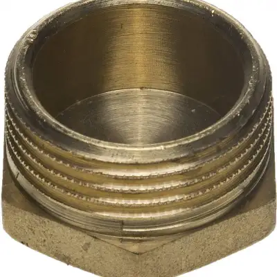 GENERAL FITTINGS 1″, наружная резьба латунь, Заглушка (51098-S-1) наличный и безналичный расчет