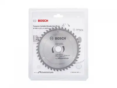 Диск пильный 150х20 мм 42 зуб. универсальный ECO ALUMINIUM BOSCH ( твердоспл. зуб) наличный и безналичный расчет