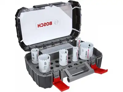Набор коронок твердосплавных ENDURANCE FOR HEAVY DUTY BOSCH 8 шт. ( универсальные, размеры 22, 25, 35, 40, 51, 68 мм.) наличный и безналичный расчет