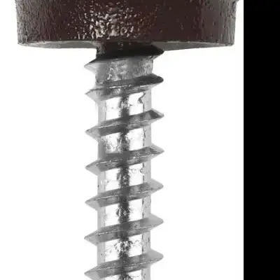 Саморезы СКД кровельные, RAL 3005 темно-красный, 29 х 4.8 мм, 400 шт, для деревянной обрешетки, ЗУБР Профессионал наличный и безналичный расчет