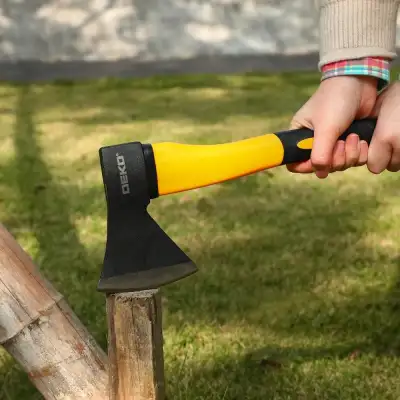 Топор с фиберглассовой рукоятью DEKO DKFA600 (600 г) наличный и безналичный расчет