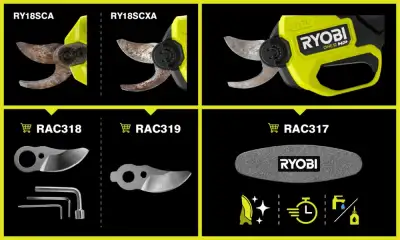 Нож сменный RYOBI RAC318 25 мм наличный и безналичный расчет