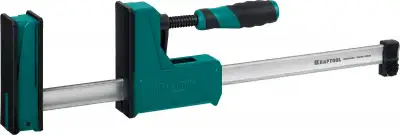 KRAFTOOL GRAND-300/450 300/450 мм, сжатие/распор, 600 кгс, глубина зажима 95 мм, Корпусная струбцина (32240-30) наличный и безналичный расчет