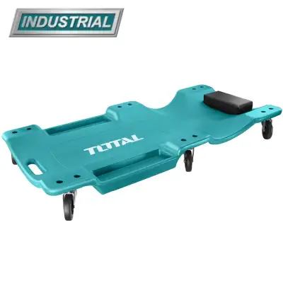 Лежак ремонтный пластиковый подкатной на колесах TOTAL THPLCC0405 наличный и безналичный расчет