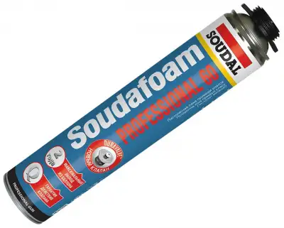 Пена монтажная пистолетная "Soudal"  Soudafoam PROFESSIONAL 60  750 мл зимняя - pmspz60 наличный и безналичный расчет