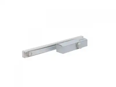 Доводчик дверной БУЛАТ PROFI  ДД 802/3 AH-S (40-85 кг) серебро, морозостойкий со скольз. Тягой (УЗК) наличный и безналичный расчет