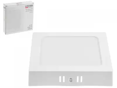 Светильник светодиодный накладной квадрат 12 Вт 4000К, IP44 SFS-S LEIDEN ELECTRIC (173*173 мм) наличный и безналичный расчет