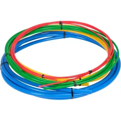 Полиэтиленовые разноразмерные стержни-вставки 4м для гибки медных труб 1/4", 3/8", 1/2", 5/8" "Yato" наличный и безналичный расчет