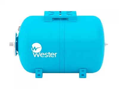 Бак мембранный для водоснабж горизонт Wester WAO24 наличный и безналичный расчет