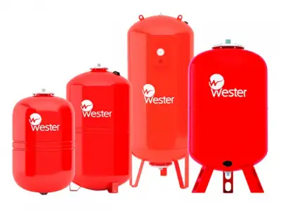 Бак мембранный для отопления Wester WRV8 наличный и безналичный расчет