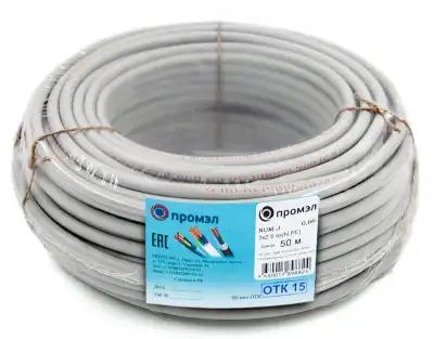 Кабель NUM-J 3х2.5 (бухта 50м) (шт) Промэл 13321430 наличный и безналичный расчет