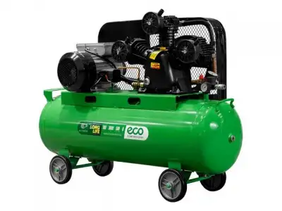 Компрессор ECO AE-1003-B70 (580 л/мин, 8 атм, ременной, масляный, ресив. 100 л, 230 В, 3.00 кВт) наличный и безналичный расчет