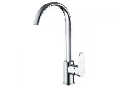 Смеситель для кухни D35-A, серия 390 ECONOCE (Поворотный J-излив) наличный и безналичный расчет
