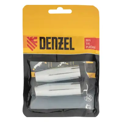 Сопло газовое 16, длина 57мм, 2 шт для MIG горелки тип 24 Denzel наличный и безналичный расчет