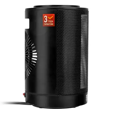 Тепловентилятор керамический DTFC-1200S, вращение, 3 реж., вент., нагрев 600/1200 Вт // Denzel наличный и безналичный расчет