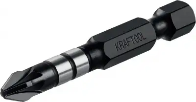Ударные биты KRAFTOOL PZ 2, 50 мм, 2 шт Impact Pro наличный и безналичный расчет