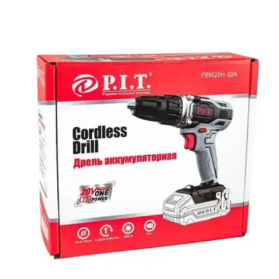Дрель аккумуляторная, Li-ion, 20В., 28Нм., патрон 0.8-10мм.,0-450/0-1450 об/мин. Без АКБ и ЗУ. наличный и безналичный расчет
