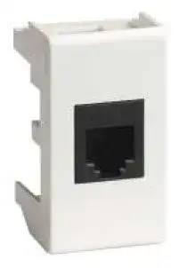 Розетка компьютерная 1-м 1мод. Viva RJ45 кат.5E бел. DKC 45038 наличный и безналичный расчет