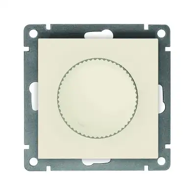 Светорегулятор СП Афина 500Вт механизм сл. кость (ivory) Universal A0101-I наличный и безналичный расчет