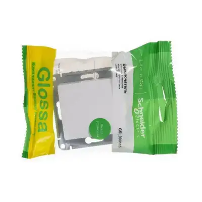 Кнопка нажимная 1-кл. СП Glossa 10А IP20 (сх. 1) 10AX механизм бел. SE GSL000115 наличный и безналичный расчет