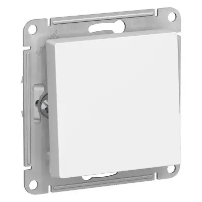 Выключатель 1-кл. СП AtlasDesign 10А IP20 (сх. 1) 10AX с самовозвратом механизм бел. SE ATN000115 наличный и безналичный расчет