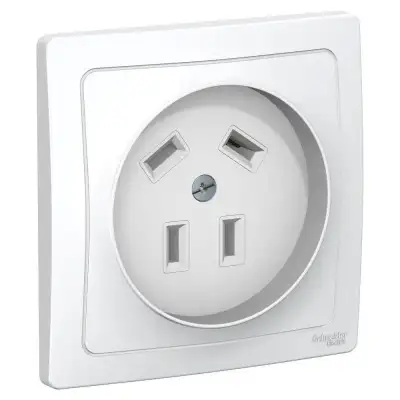 Розетка 1-м СП Blanca 32А IP20 400В 3п+N бел. SE BLNSR003241 наличный и безналичный расчет