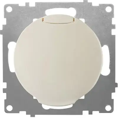 Розетка 1-м СП Florence 16А IP20 с заземл. с крышкой винтов. клеммы механизм беж. (1E10501301) OneKeyElectro 2172791 наличный и безналичный расчет