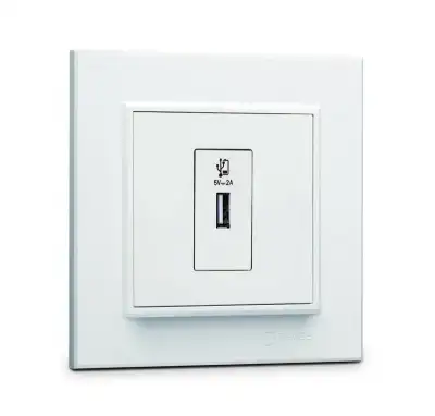 Розетка для зарядного устройства USB KAREA бел. Makel 56001465 наличный и безналичный расчет
