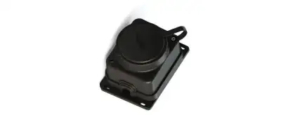Колодка MultiSet 1х розетка 2К+З 16А/250В IP44 каучуковая черн. SE MST4003BK наличный и безналичный расчет