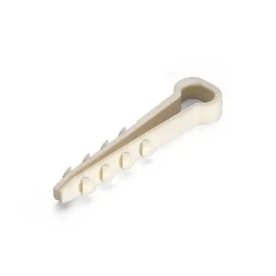 Дюбель-хомут ДХП 12-6 нейлон бел. (уп.100шт) Fortisflex 57159 наличный и безналичный расчет