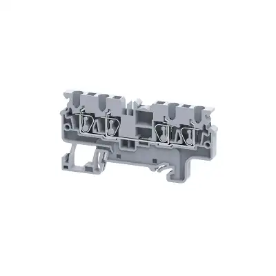 Клемма с четырьмя контактами пружинная OptiClip СX-2.5-QUATTRO-(0.2-4)-I сер. КЭАЗ 289753 наличный и безналичный расчет