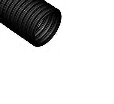 Труба гофрированная ПНД легкая d63мм с протяжкой черн. (уп.15м) Ruvinil 26301 наличный и безналичный расчет